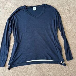 CAbi Dark Blue Knit Top